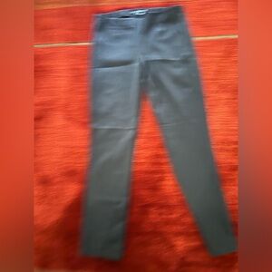 Stylish Black Stretch Ankle Pants